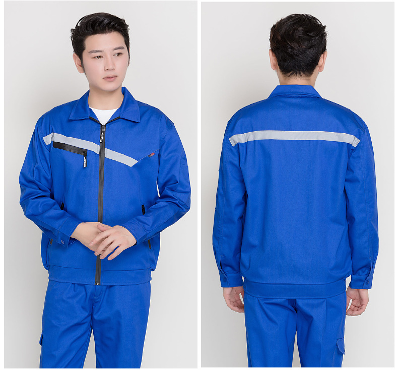 廠家批發(fā)直銷工廠維修機(jī)修汽車修理工作服直銷車間春秋長袖勞保服